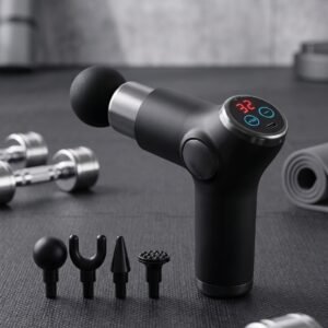 Pistola Masajeadora Astec – 4 Cabezas LED 32 Gears AS515